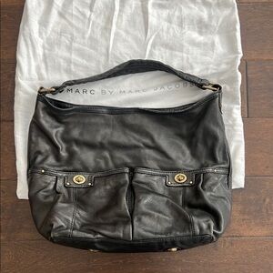 Marc by Marc Jacobs Black Leather Shoulder Bag